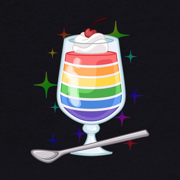 Rainbow Jello [LGBTQ+ Sweets] by CuttleCat Creations